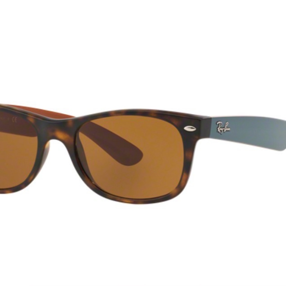 RAY-BAN NEW WAYFARER COLORMIX MATTE HAVANA SUNGLASSES 55/18